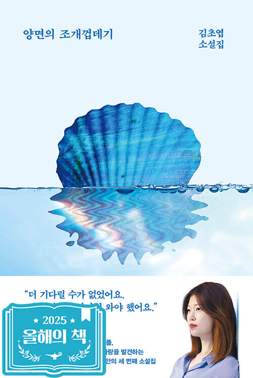 양면의 조개껍데기